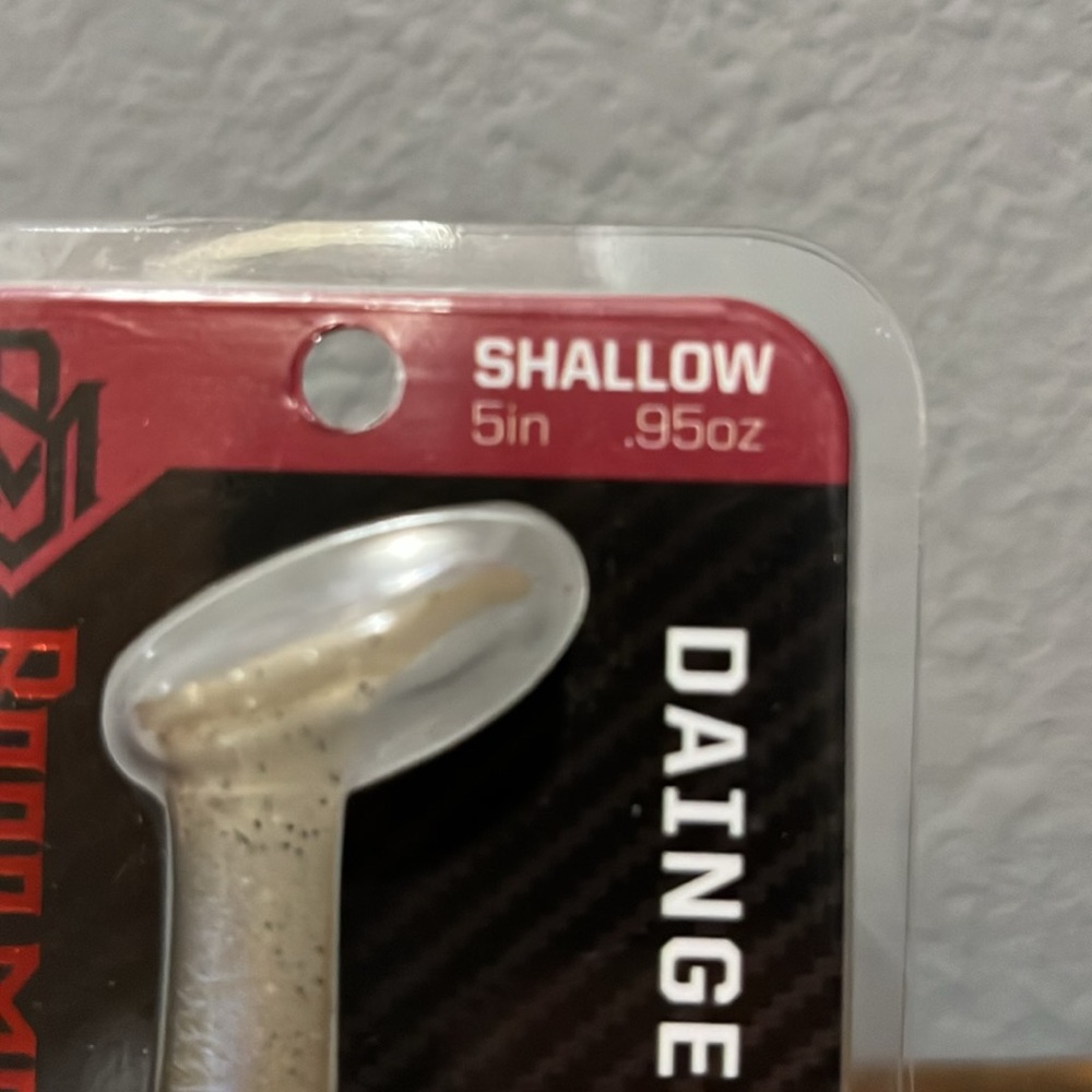 Bass mafia Dangerous Loaded Swimbait - blackback shad NWT - Picture 5 of 11